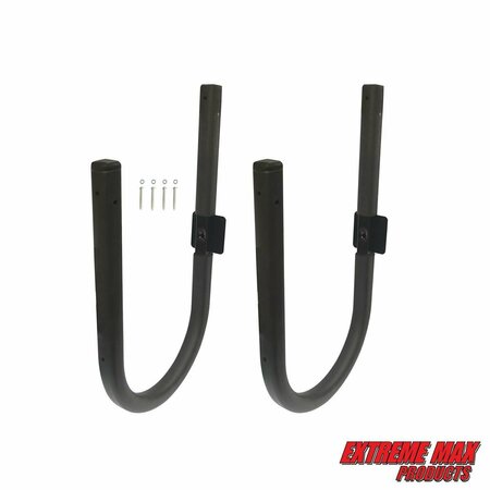 EXTREME MAX 3005.3477 SUP / Surfboard Wall Cradle The Original High-Strength One-Piece Design-200 lb. Capacity 3005.3477